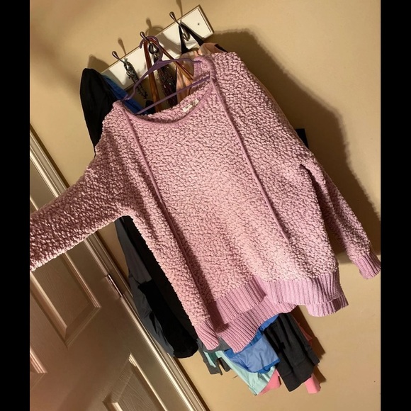 Pink Popcorn Pullover - Picture 2 of 2